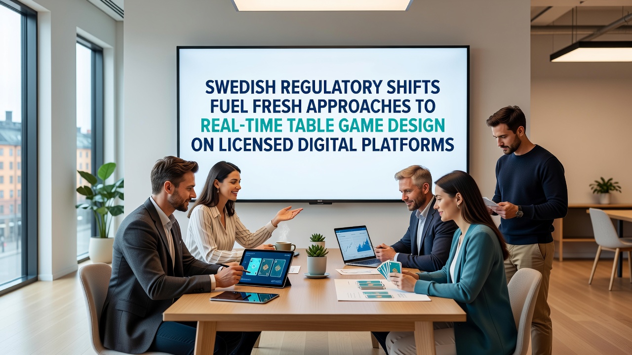 Swedish Policy Updates Spark New Strategies in Real-Time Table Game Development for Licensed Digital Platforms